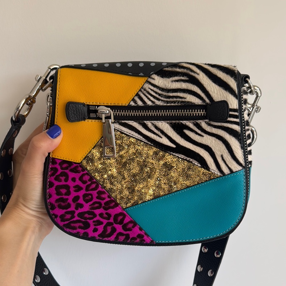 Marc Jacobs Colorful Patchwork Crossbody Bag